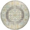 The Rug Connection Sol 944 Grey 240x240cm - Large Round Transitional Pet Friendly Indoor Rug