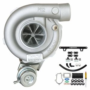 Upgrade Billet GT3576R Turbo Charger With Oil Return Line And Bracket Kit For Ford Falcon FG XR6 / G6 / G6E Barra 4.0L 2008-2014