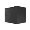 Stein 600 x 450 x 500mm Black Select Wall Hung With Silver Integrated Handle Vanity - Cabinet Only