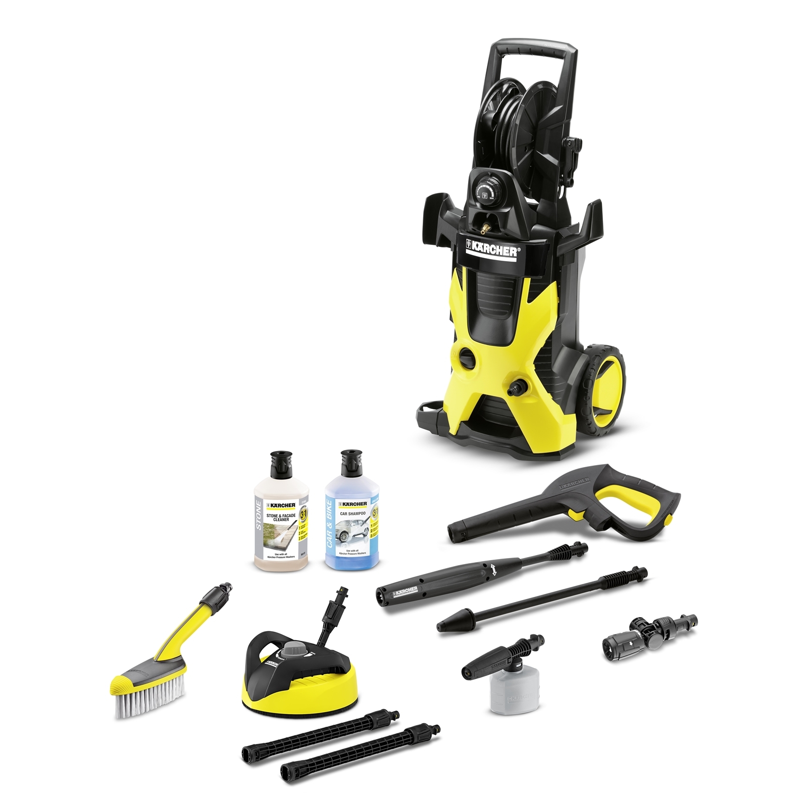 Karcher 2100W K5 Premium + Home Kit + Car Kit Deluxe - High Pressure Cleaner