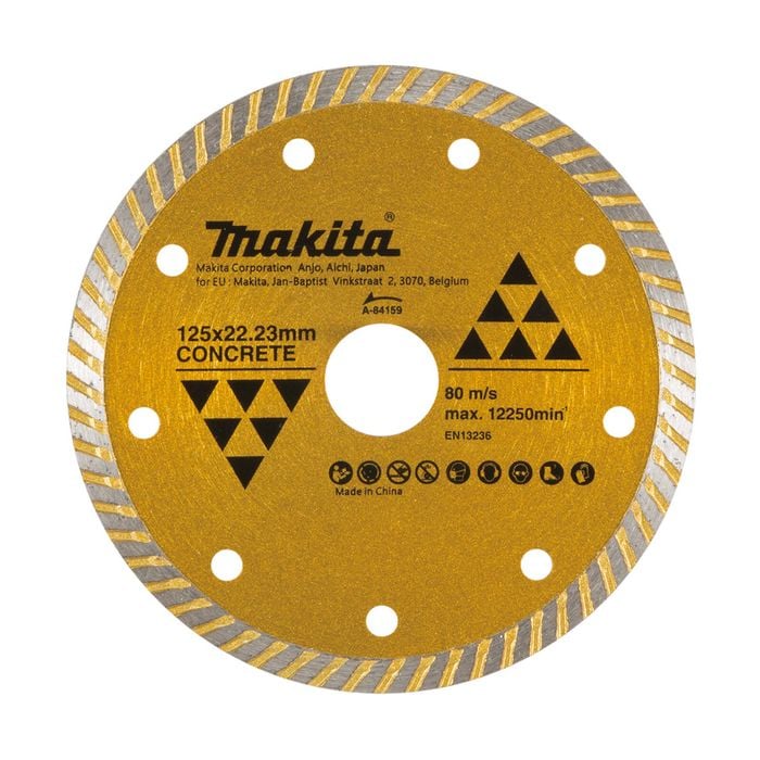Makita 125mm Diamond Blade Turbo A-84159