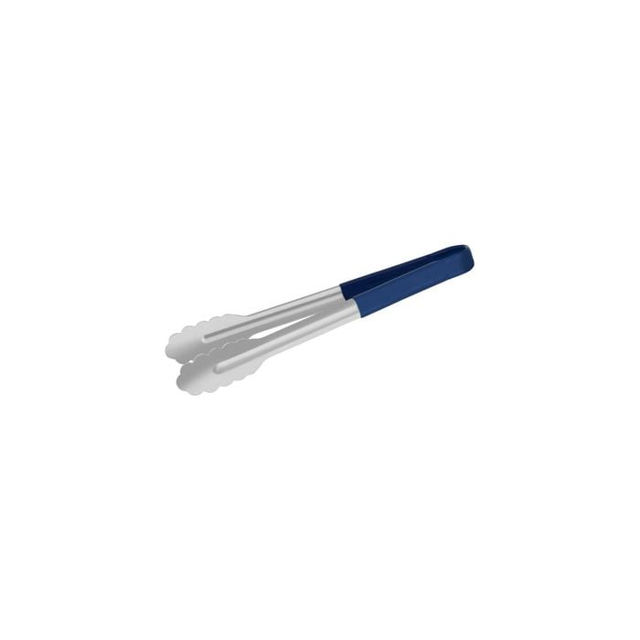 Chef Inox Utility Tong with Blue PVC Handle 300mm