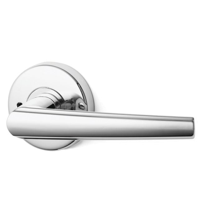 Lockwood Spire Velocity Satin Chrome Pearl Privacy Set Lever L2