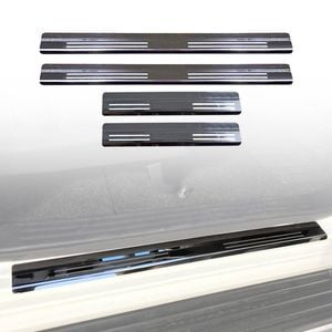 AUSGO Door Sill Protector for Nissan Navara NP300 D23 Dual Cab 2015-2025 Stainless Steel Scuff Plate Cover