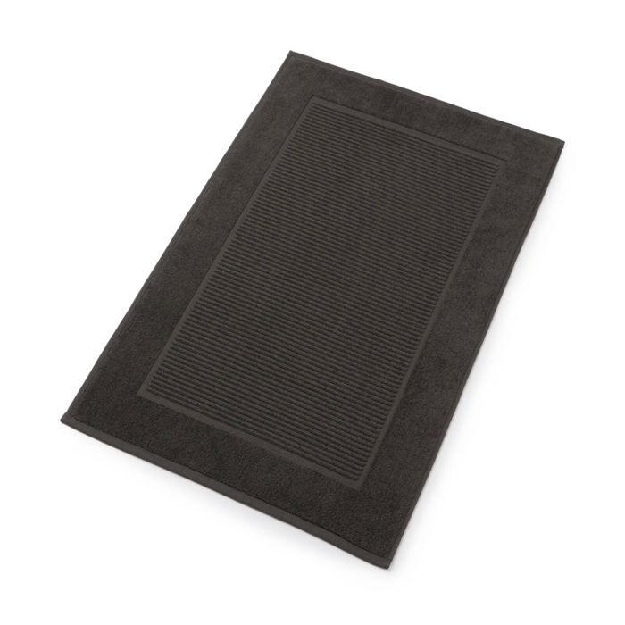Christy Sovereign Bath Mat Combed Cotton 1000GSM Plush Luxurious Graphite