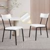 ALFORDSON 2x Dining Chairs Sherpa