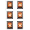 6PK Unigift Savanna Home Photo/Picture Frame 10x15cm Assorted
