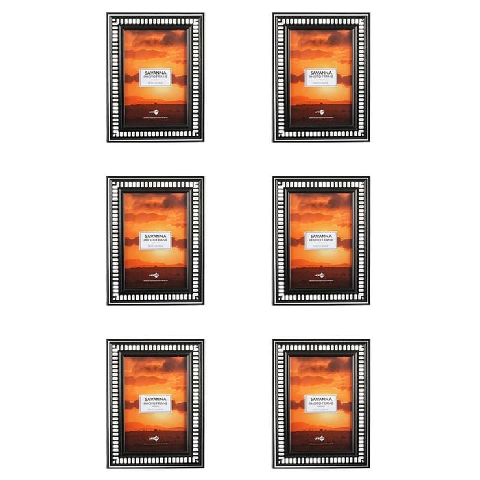 6PK Unigift Savanna Home Photo/Picture Frame 10x15cm Assorted