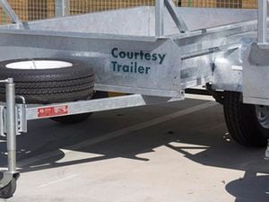 A Bunnings courtesy trailer.