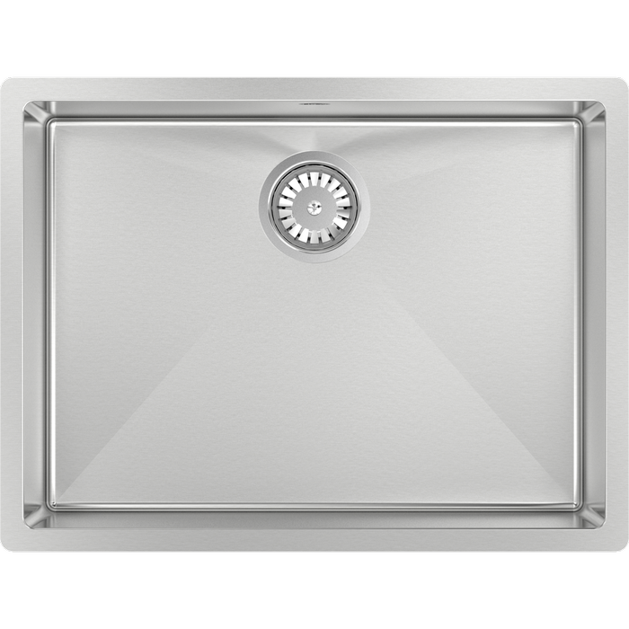 Abey 590 x 445mm Stainless Steel Piazza Single Square Sink