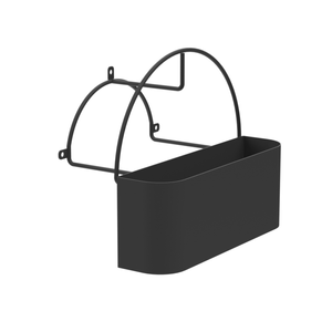 Rapid Black Hose Hanger with Storage
