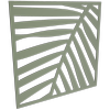 ProtectorAl 300-1200 x 300-1200mm Pale Eucalypt Palm Unframed Solid Aluminium Decorative Panel 