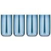 2x 2pc Tempa Verity Highball Tumbler Drinking Glass Set - Sapphire