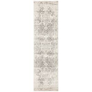Sense 253 White Silver 500X80Cm Rug