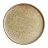 Olympia Flat Round Plates Canvas Wheat 250mm Pack Of 6 Commercial Tableware Stoneware
