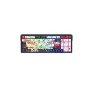 Redragon Eisa K686ak Pro Navy White 98+1 Gasket Wireless Mechanical Keyboard