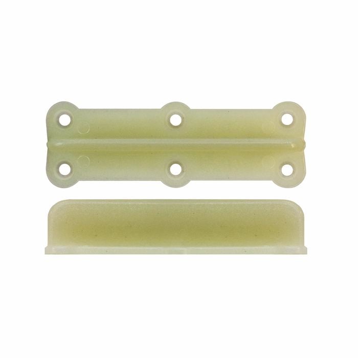 Rolltrak 60mm Plastic Timber Door Floor Guide