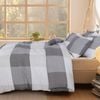 Pillowcase Europeon Size - Grey Check