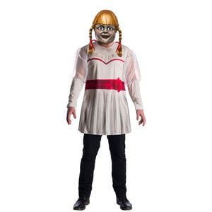 Rubies Adult Annabelle Top & Mask Dress Up Halloween Party Horror Costume Size M