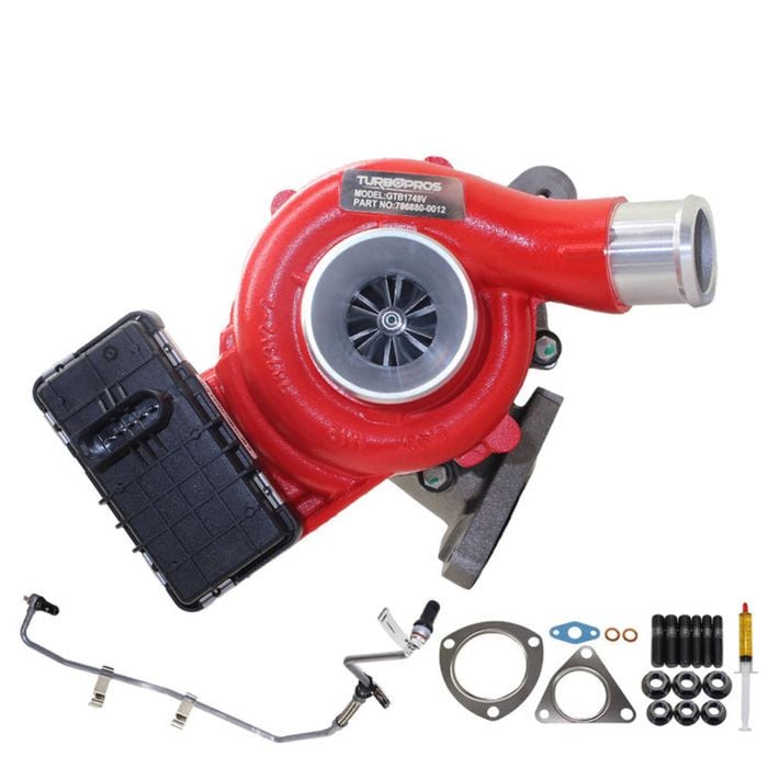Gen1 High Flow Turbo Charger With Genuine Oil Feed Pipe For Ford Transit/transit Custom 2.2l Fwd 786880-0023