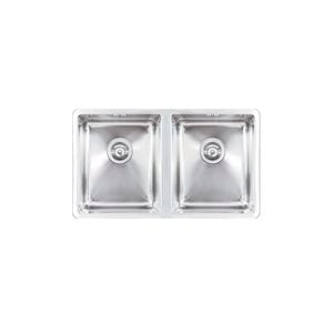 Picassi Gino-740 Stainless Steel 2 x 3/4 Bowl Sink