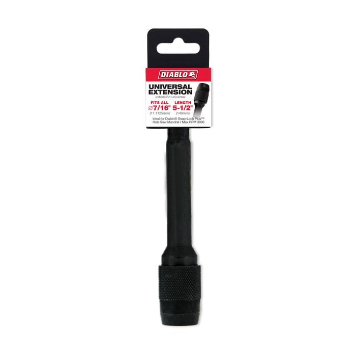 Diablo 140mm 7/16'' Universal Extension for Drills 