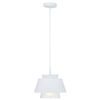 Mercator White Fawkner 1-Light Pendant