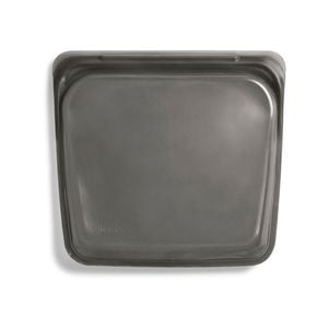 Stasher Silicone 828ml/19cm Reusable Sandwich Bag - Black