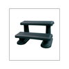Spa Life 2 Tier Black Spa Steps