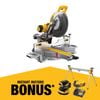 DEWALT 305mm Corded Compound Mitre Saw w/stand DWS780-XE