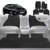 6D Diamond Car Floor Mats for Kia Cerato 2013-2018-Full Set-Black-Outback GT