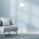 Verve Design Opal Floor Lamp - Brass 