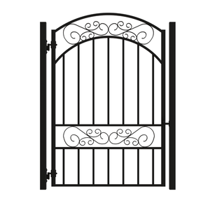 Masterworks 1220 x 40 x 1745mm Hadley Garden Gate Set