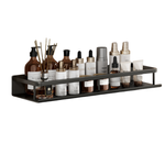 Bathroom Kitchen Laundry Caddy Shower Shelf Organiser Rack Storage Holder Rail,aluminum shower,thickened bathroom rack