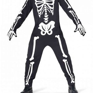 Skeleton Guy Mens Halloween Costume - Large
