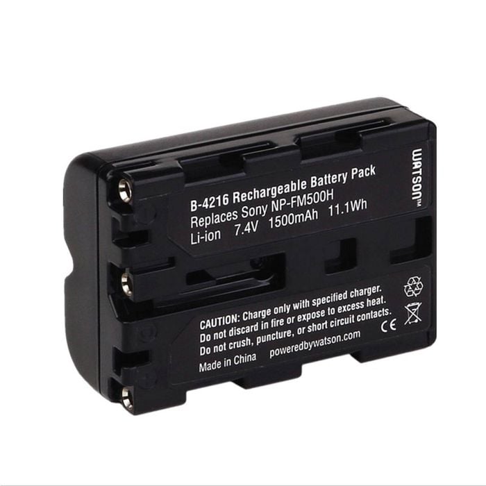 Battery for Sony Camera Camcorder NP-FM500H Alpha SLT-A57 SLT-A65 DSLR-A300 DSLR-A350 a58 a77 M2