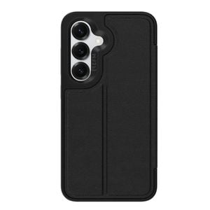 Efm Monaco Vegan Leather Wallet Case With D3o Bio For Samsung Galaxy S25+ - Black