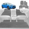 6D Diamond Car Floor Mats for BMW X2 (F39) 2017-Current-Full Set-Grey-Outback GT