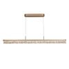 Vencha Brystol 40w Tri-Colour LED Linear Pendant Light - Gold