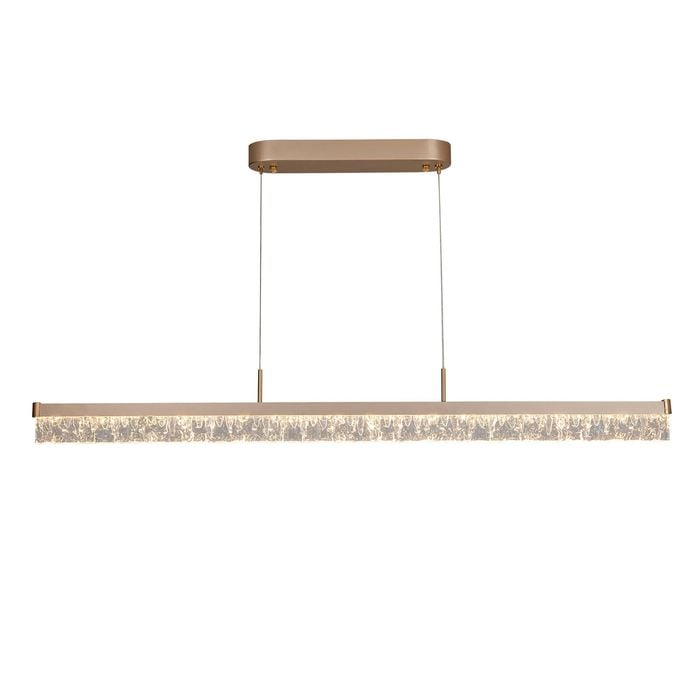 Vencha Brystol 40w Tri-Colour LED Linear Pendant Light - Gold