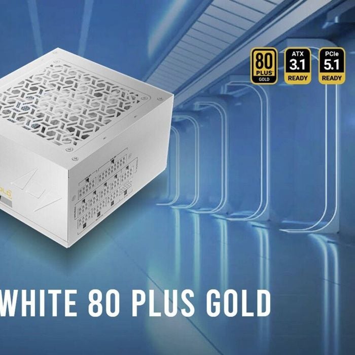 Antec GSK850 80+ Gold White Fully Modular ATX 3.1, PCI-E 5