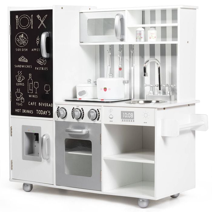 Costway Wooden Kitchen Play Set