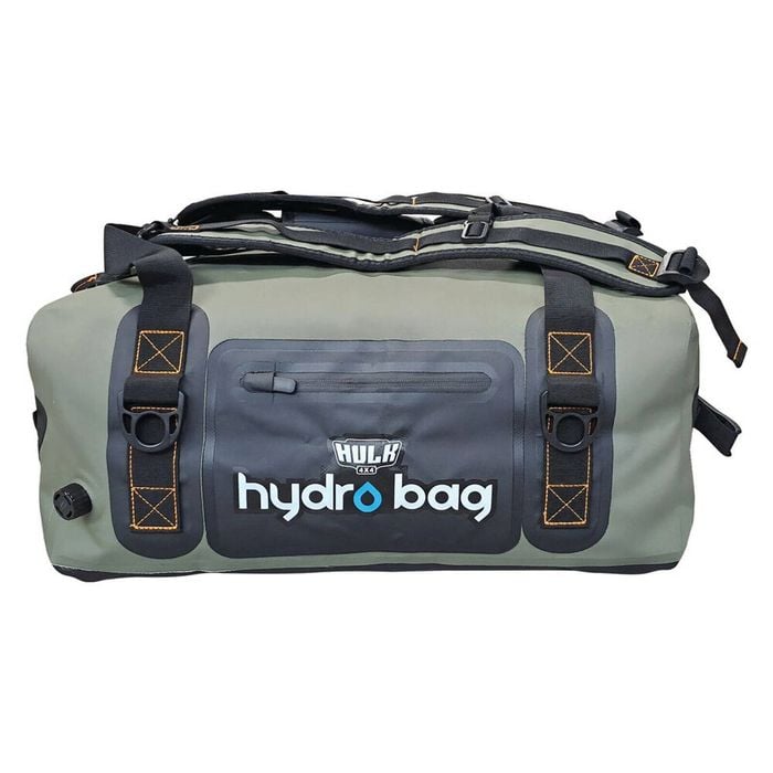 Hulk Hydro Bag Waterproof Duffel with Shoulder Straps 60L Green