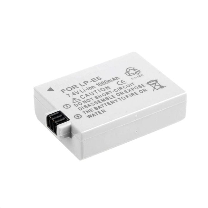 Canon Camera LP-E5 EOS 1000D 450D 500D Digital Rebel XS XSI Kiss X3 Replacement Battery