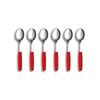 Victorinox Red Teaspoon- Set 6