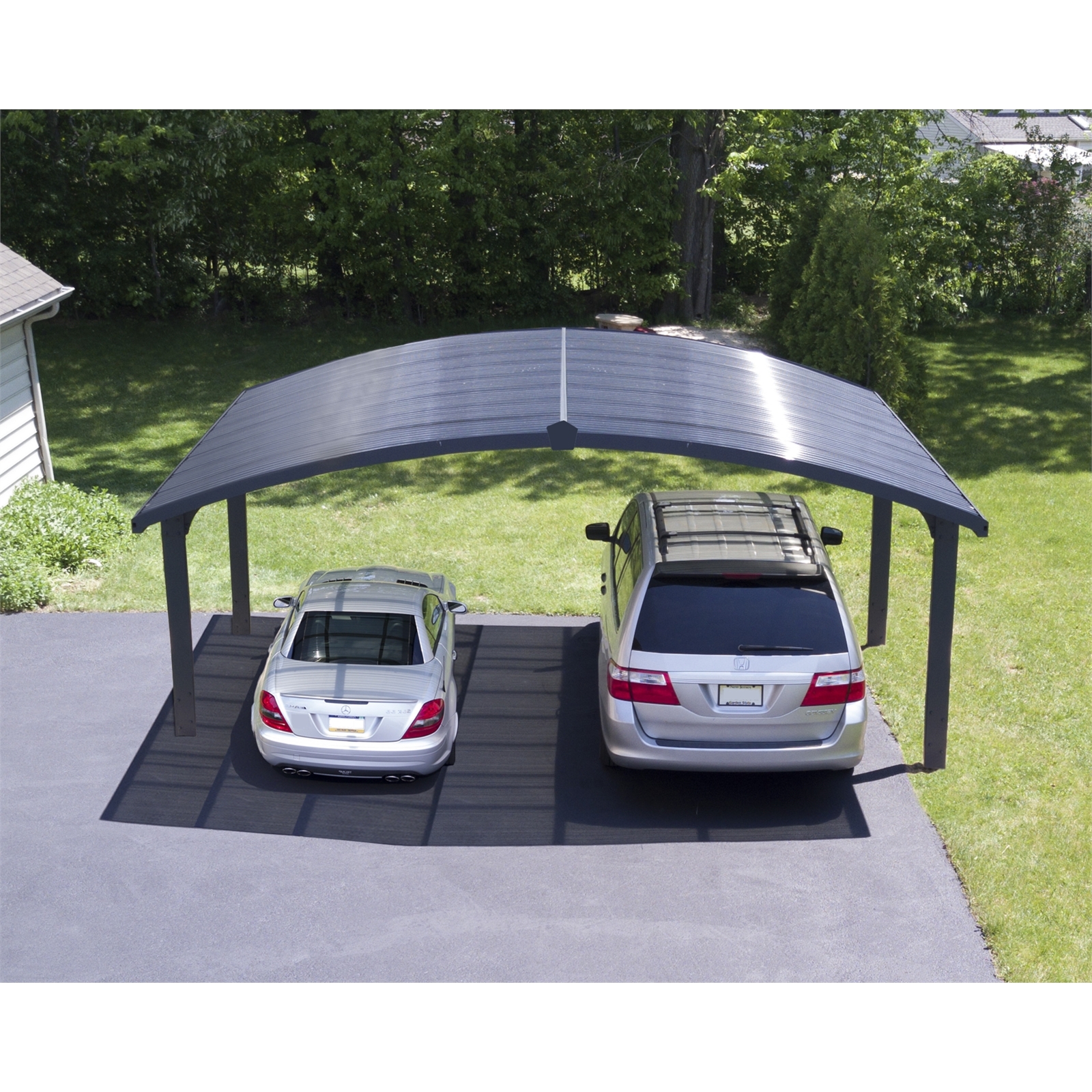 Canopia 4.950 x 5.780 x 2.740m Aluminium Frame Arizona DIY Double Carport Kit