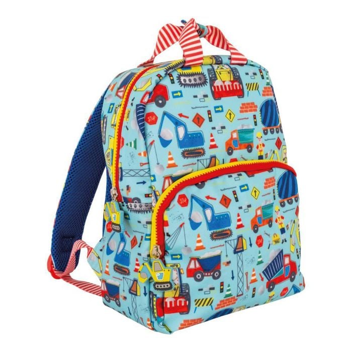 Floss & Rock Kids/Children Backpack Bag 30x24cm Construction 3y+