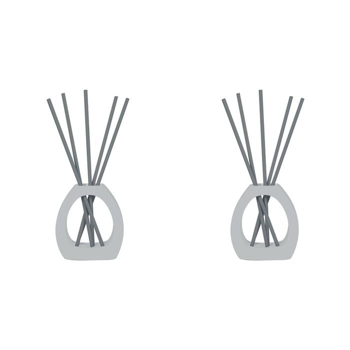 2x Arome Ambiance Arch Series Liquidless Reed Diffuser Set Woodland Flowers