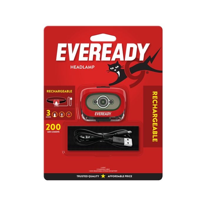 Eveready Rechargeable LED Head Torch