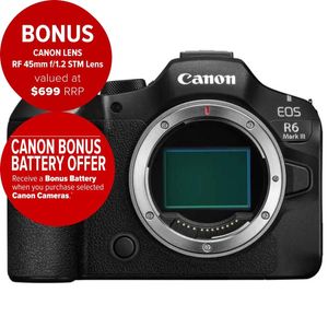 Canon Eos R6 Mark Iii Mirrorless Camera